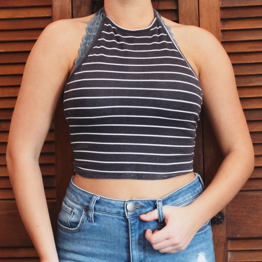Reversible crop top